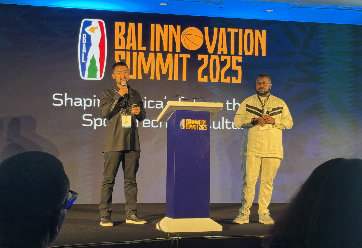 HustleSasa team at NBA Accelerator event